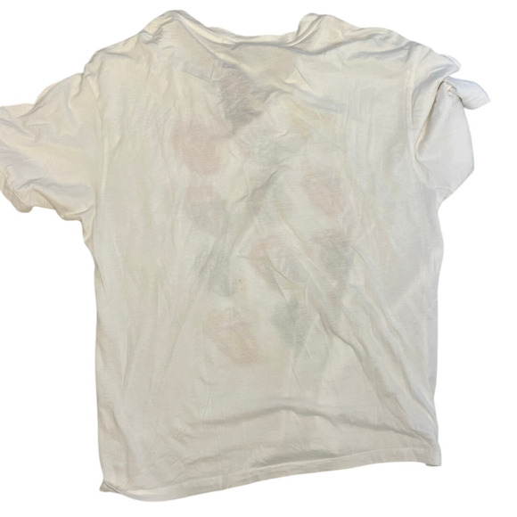 Daydreamer White Rolling Stones Tongue Tee T-Shirt Size L - Picture 2 of 6